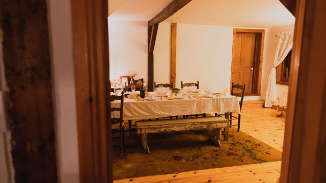 Table prête pour une célébration