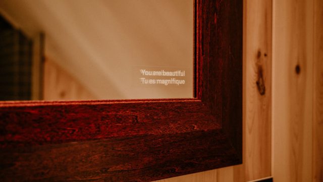 Miroir : Tu es magnifique